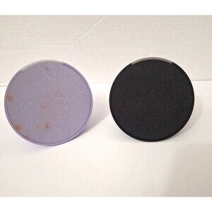 Lot of 2 Amazon Echo Pop Smart Bluetooth Speakers 2023 Lavender & Black NO CORDS